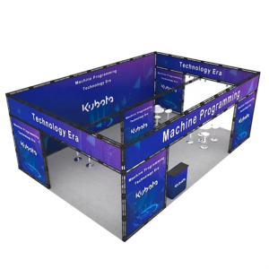 Modular 20x20 Portable Aluminum Tension Fabric Equipment Advertising Promotion Event Truss Display Trade Show Booth