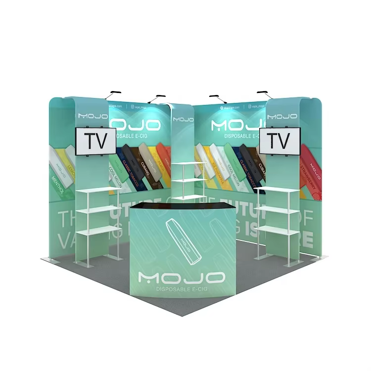 Enhancing Your Trade Show Booth Backdrop with Technology